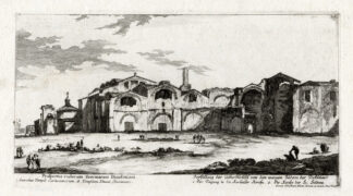 Antique Print-BATHS-DIOCLETIAN-ITALY-ROME-Kilian-1782
