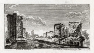 Antique Print-BATHS-TITUS-THERMA-ITALY-ROME-Kilian-1782