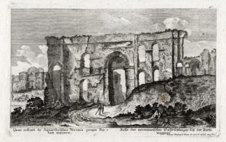 Antique Print-AQUADUCT-NERO-ITALY-ROME-Kilian-1782