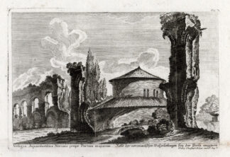 Antique Print-AQUEDUCT-NERO-ITALY-ROME-Kilian-1782