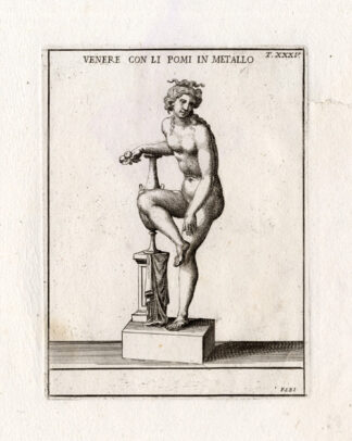 Antique Print-VENUS-ROMAN ART-GODDESS-Pl. 35-Bartoli-1751