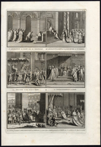 Antique Print-POPE-JEWS-PENTATEUCH-TORAH-Picart-1727