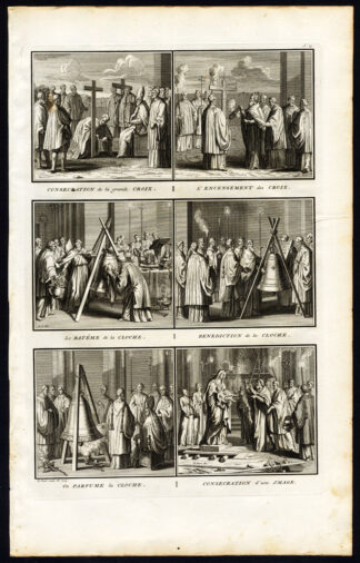 Antique Print-CONSECRATION-CATHOLIC-MARY-Picart-1727
