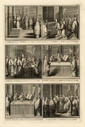 Antique Print-BISHOP-ROMAN CATHOLIC-CHURCH-BISHOP-Pl. 30-Picart-1727