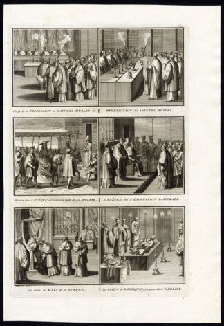 Antique Print-BISHOP-ROMAN CATHOLIC-POPE-Picart-1727