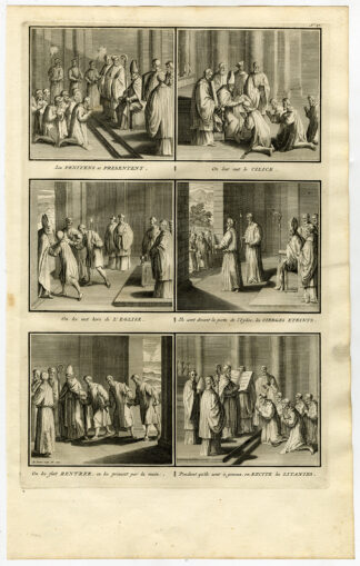 Antique Print-BISHOP-ROMAN CATHOLIC-POPE-Picart-1727