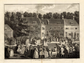 Antique Print-BAPTISM-RIJNSBURG-NETHERLANDS-Picart-1727