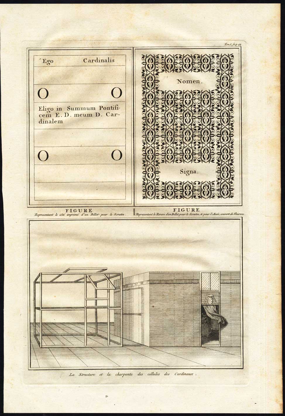 , Antique Print-CARDINAL-ROMAN CATHOLIC-Picart-1727, Pictura Antique Prints
