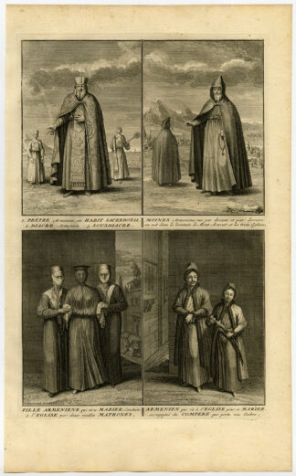 Antique Print-ARMENIA-MARRIAGE-ARARAT-Picart-1727
