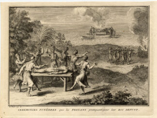 Antique Print-PEGUANS-BIRMA-FUNERAL-ASIA-Picart-1727