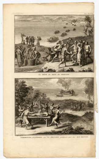 Antique Print-PEGUANS-BIRMA-CELEBRATION-Picart-1727