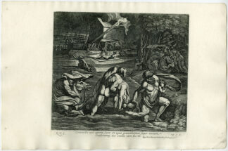 Antique Print-DELUGE-FLOOD-GENESIS-BIBLE-Chapron-1649