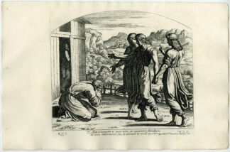 Antique Print-ABRAHAM-BIBLE-GENESIS-Chapron-1649