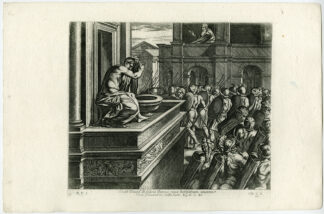 Antique Print-BATHSEBA-DAVID-SAMUEL-BIBLE-Chapron-1649