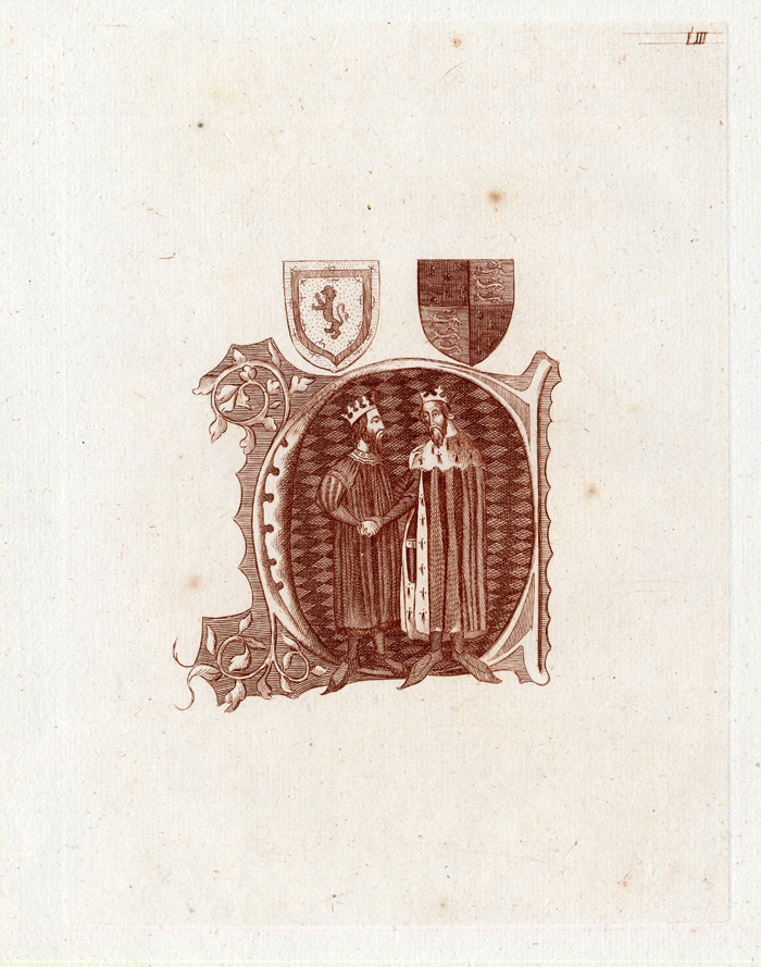 , Antique Print-KING EDWARD-DAVID-ENGLAND-Strutt-1793, Pictura Antique Prints
