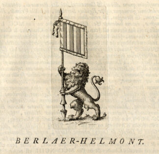 Antique Print-HELMOND-NETHERLANDS-BERLAER-Butkens-1724
