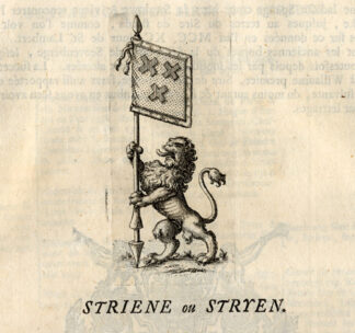 Antique Print-STRIJEN-NETHERLANDS-Butkens-1724