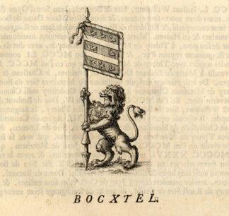 Antique Print-BOXTEL-NETHERLANDS-Butkens-1724