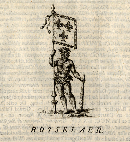 , Antique Print-ROTSELAAR-BELGIUM-BRABANT-Butkens-1724, Pictura Antique Prints