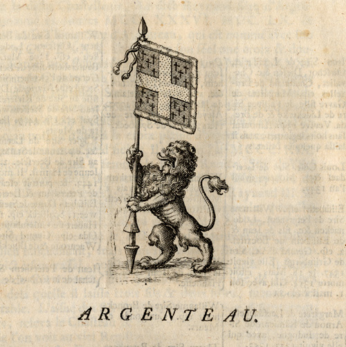 , Antique Print-ARGENTEAU-BELGIUM-BRABANT-Butkens-1724, Pictura Antique Prints
