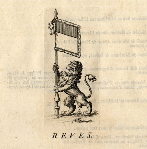 , Antique Print-REVES-BELGIUM-BRABANT-Butkens-1724, Pictura Antique Prints