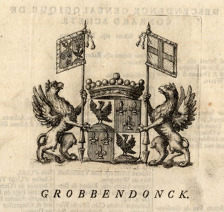 Antique Print-GROBBENDONK-BELGIUM-BRABANT-Butkens-1724