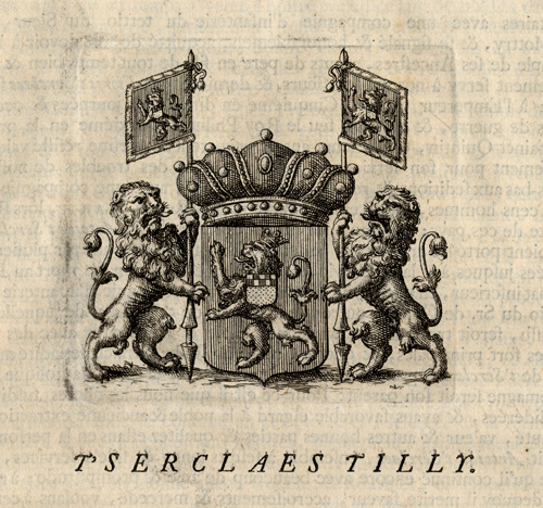 , Antique Print-SERCLAES TILLY-BELGIUM-Butkens-1724, Pictura Antique Prints
