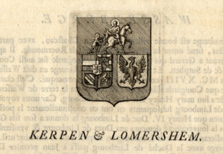 Antique Print-KERPEN-LOMERSHEM-GERMANY-Butkens-1724
