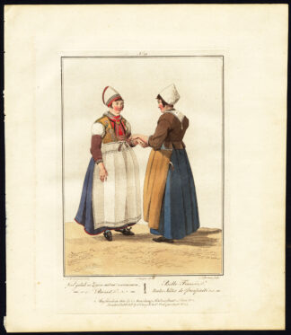 Antique Costume Print-NETHERLANDS-NOORD HOLLAND-MARKEN-Maaskamp-Portman-1811