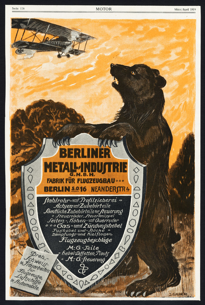 , Antique Print-ADVERTISING-RUPP NABE-ENGINEERING AGENCY-METAL-AIRCRAFT-Motor-1917, Pictura Antique Prints