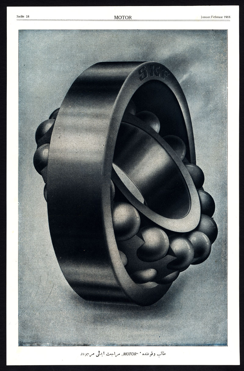 , Antique Print-ADVERTISING-DEUTA WERKE-SKF-BALL BEARINGS-GERMANY-INDUSTRY-1917, Pictura Antique Prints