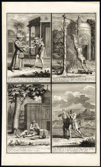 Antique Print-INDIA-BRAHMIN-RELIGIOUS CUSTOM-YOGI-Picart-1727