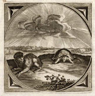 Antique Print-PROVERB-UNFIT PAIRS-MATES-Jacob Cats-1655