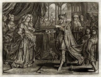 Antique Print-ATHENAIS-EUDOCHIA-GREEK-Venne-Cats-1655