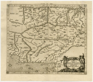 Antique Print-CENTRAL ASIA-PAKISTAN-AFGHANISTAN-INDIA-Ptolemy-Mercator-1698