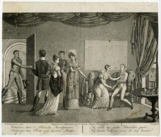 Rare Antique Print-WILLEM II-PRINCE-ORANGE-MURDER-WATERLOO-Hoogkamer-ca. 1825