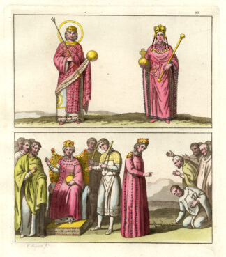 Antique Print-GREEK ORTHODOX-COSTUME-Ferrario-1827