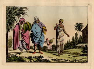 Antique Print-COSTUME-ARABIA-AFRICA-PALMS-Ferrario-1827