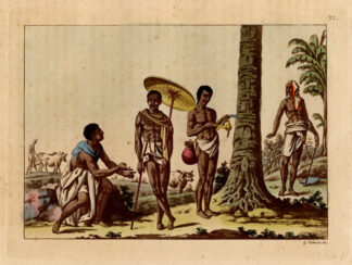 Antique Print-COSTUME-ASIA-AGRICULTURE-Ferrario-1827