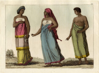 Antique Print-COSTUME-AFRICA-Ferrario-1827