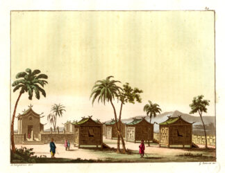 Antique Print-COSTUME-PALM TREES-ASIA-Ferrario-1827