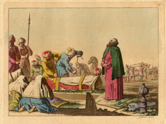 Antique Print-GREECE-ORTHODOX-FUNERAL-Ferrario-1827