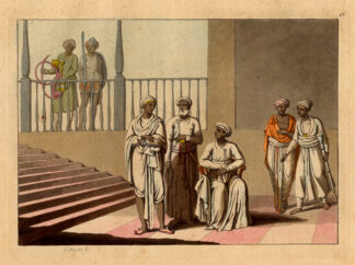 Antique Print-COSTUME-ASIA-INDIA-Ferrario-1827