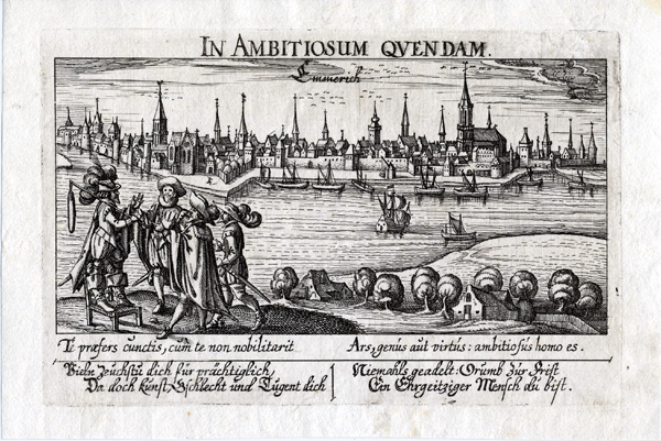 Ebm0512 416x278 Antique Print-EMMERICH AM RHEIN-GERMANY-Meisner-1626