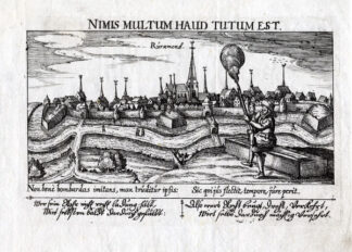 Antique Print-ROERMOND-NETHERLANDS-MUSKET-Meisner-1626