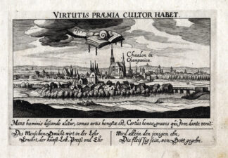 Antique Print-CHALONS EN CHAMPAGNE-FRANCE-Meisner-1626