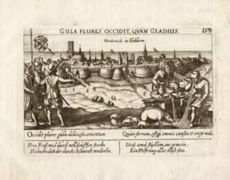 Antique Print-HARDERWIJK-NETHERLANDS-Meisner-1678