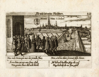 Antique Print-MIDDELBURG-NETHERLANDS-Meisner-1678
