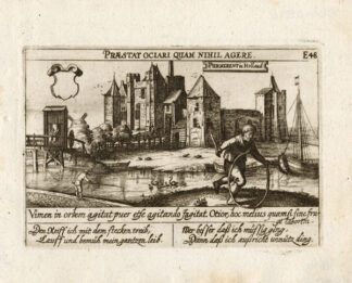Antique Print-PURMEREND-NETHERLANDS-HOOP-Meisner-1678