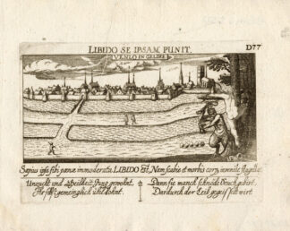 Antique Print-VENLO-NETHERLANDS-LIBIDO-Meisner-1678